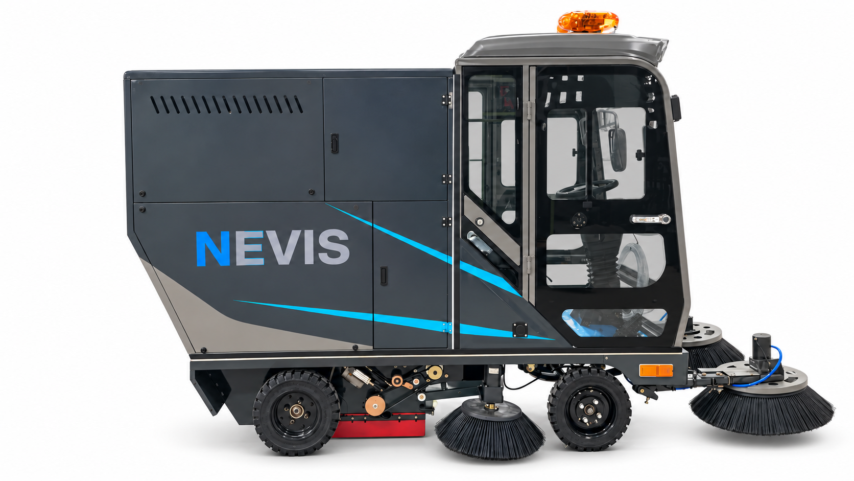 NEVIS N2200 - Balayeuse autoportée avec cabine